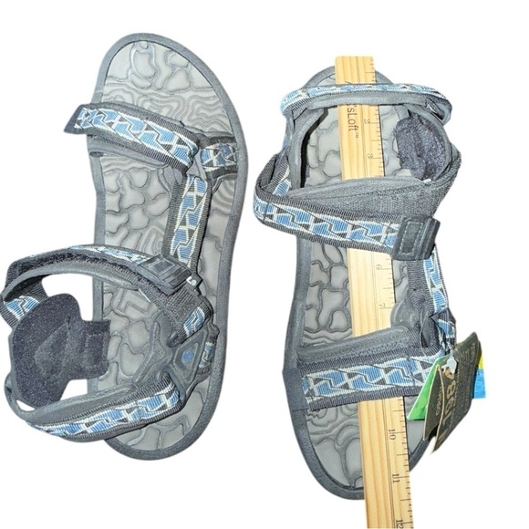 NEW TEVA Terra Fi 5 Universal Black Geotmetix blue black Sandals main image 8